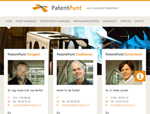 Tablet Screenshot of patentpunt.nl